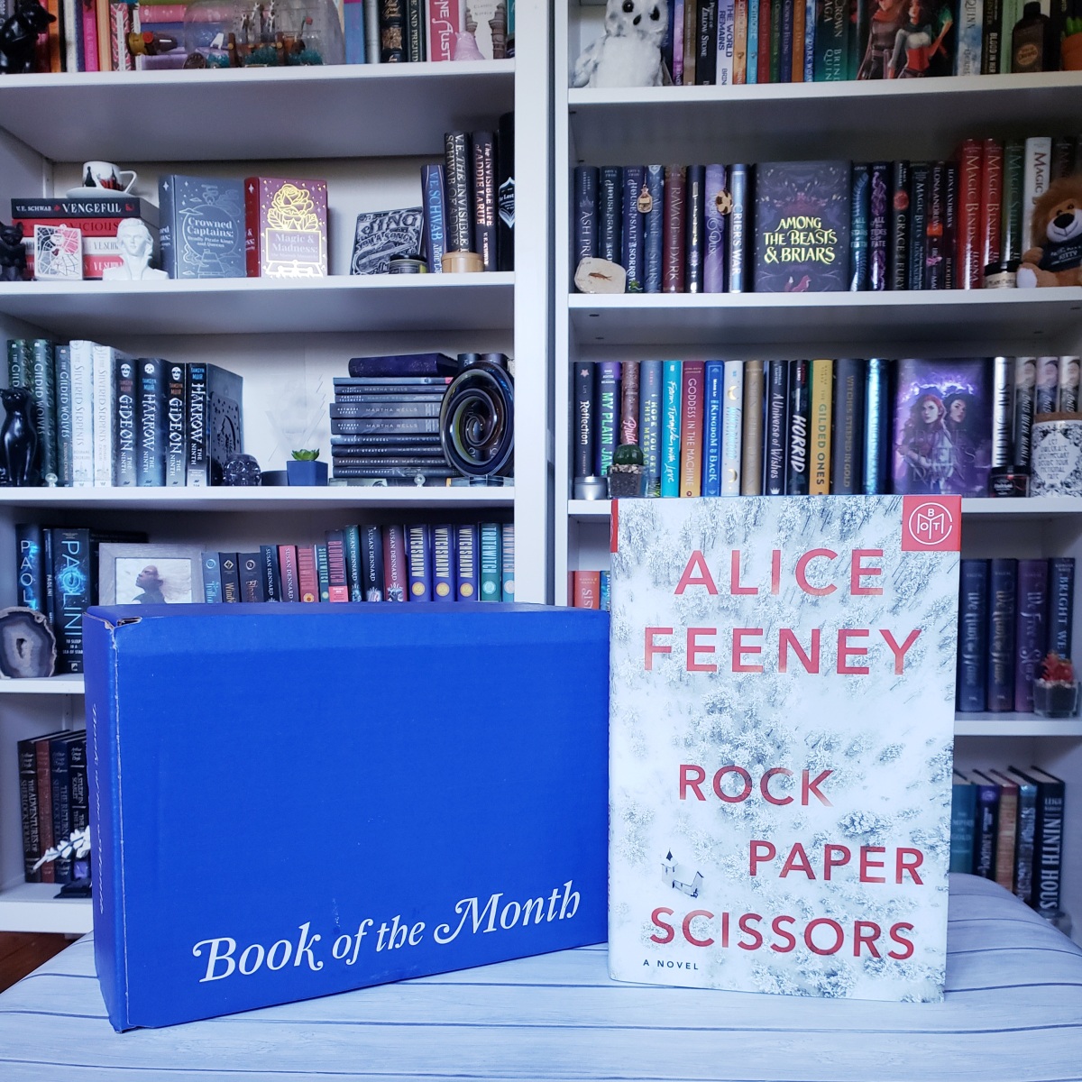 Review: Rock Paper Scissors by Alice Feeney – Quirky Cat's Fat Stacks