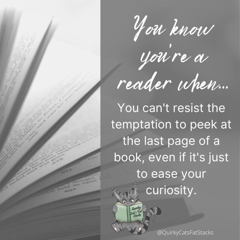 You Know You’re a Reader When…
